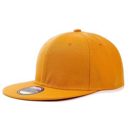 Unisex Cap Plain Snapback Hat High Quality Adult Hip Hop