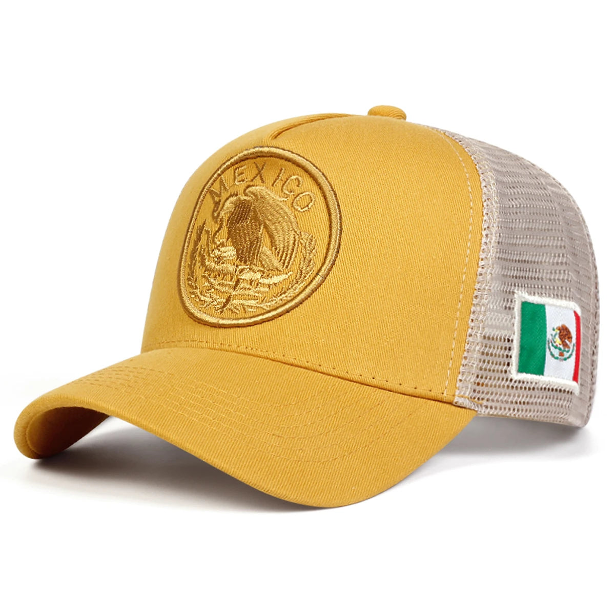 Unisex Mexican Flag Embroidery Baseball Caps