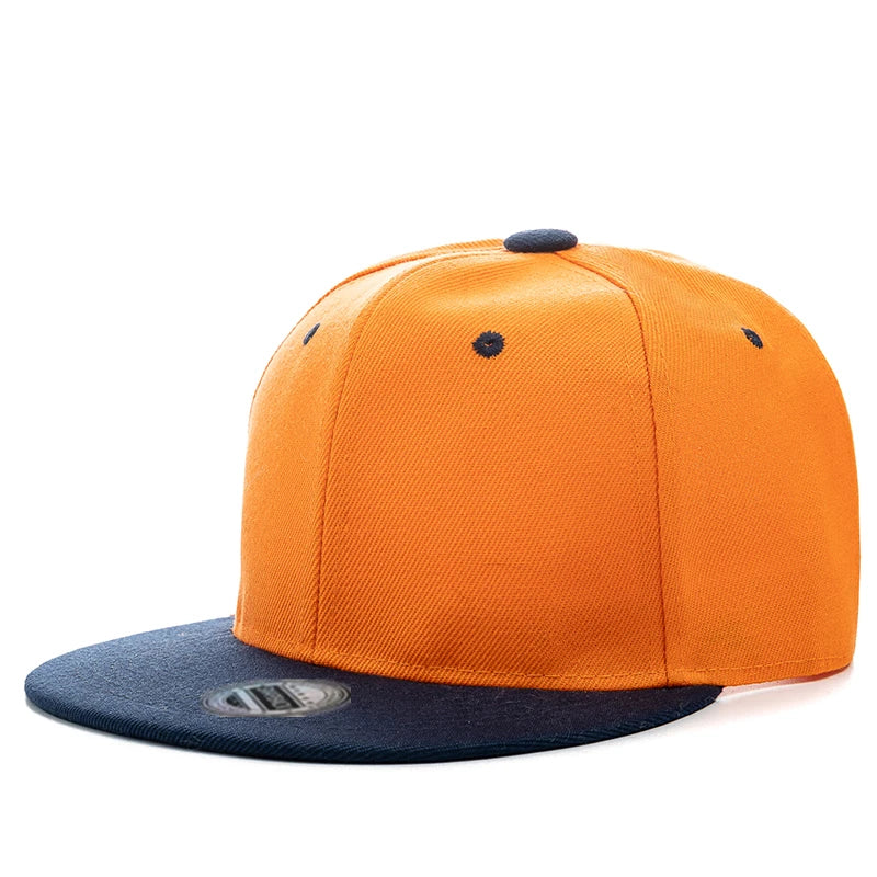 Unisex Cap Plain Snapback Hat High Quality Adult Hip Hop