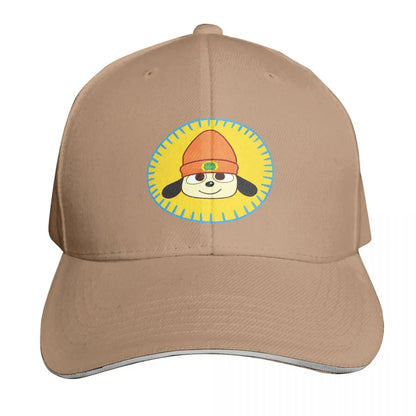 Parappa The Rapper Patchc Cartoon Game Cap Fashion Casual Baseball Caps