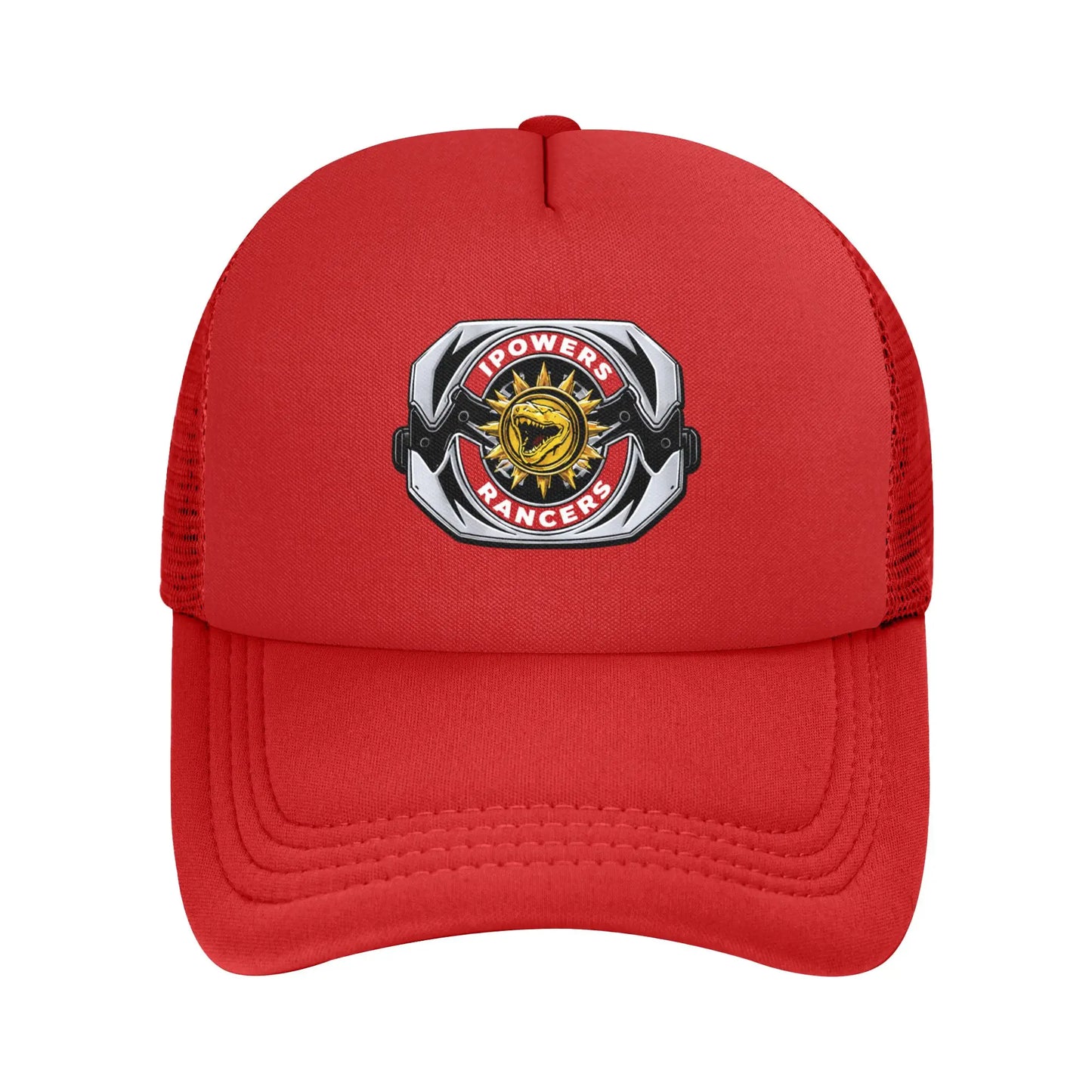 Adult Power Rangers Trucker Hat Curved Mesh Baseball Cap