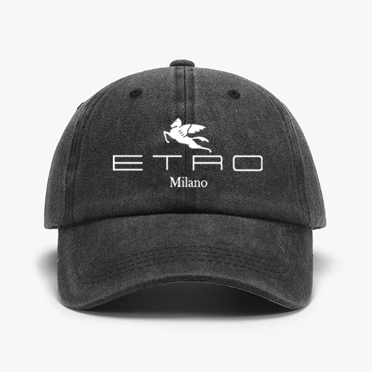 "E.T.R.O" Printed Baseball Cap