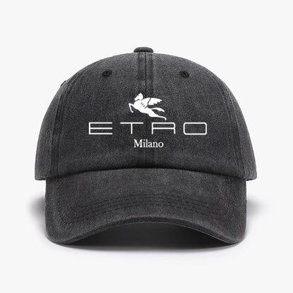 "E.T.R.O" Printed Baseball Cap