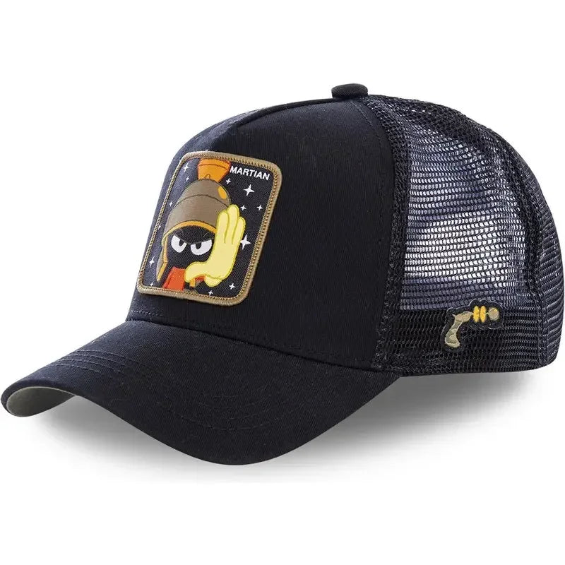 High Quality Brand Anime Cartoon Snapback Cotton Baseball Cap Men Women