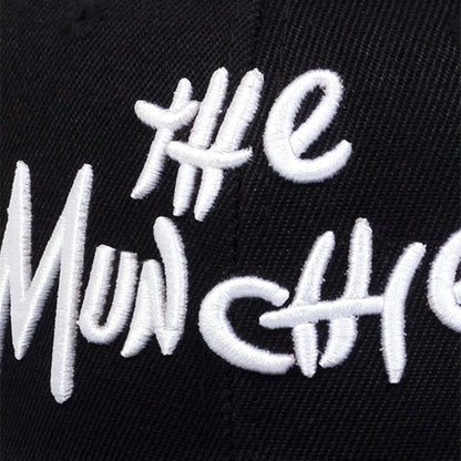 Fashion THE MUNCHIES Snacks Pink Snapback Hat Men Women Adult