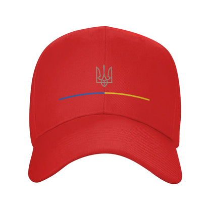 Summer Ukrainian Tryzub Escudo Zelensky Ukraine Baseball Cap