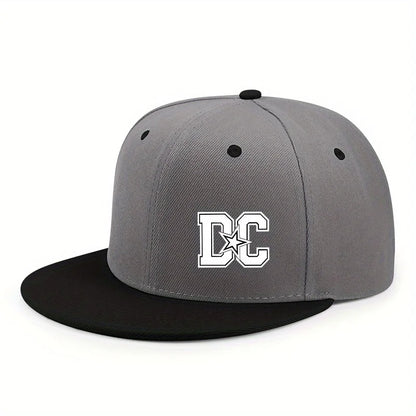 Unisex Letter Print Hip-hop Snapback Cap