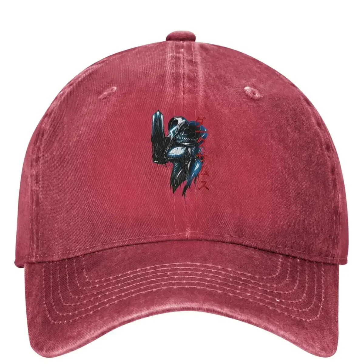 Metroid Dark Samus Washed Baseball Cap