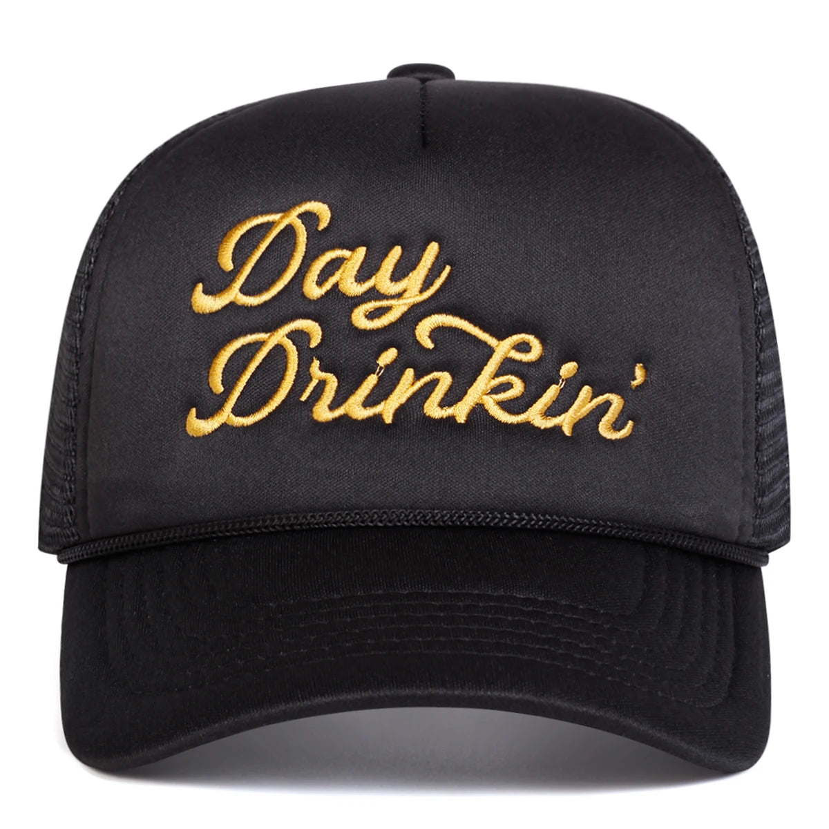 Unisex Day Drinkin Letter Embroidery Baseball Caps