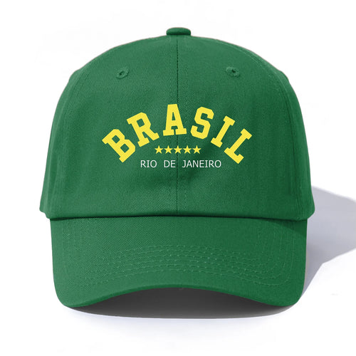 BRASIL Print Baseball Cap For Adults