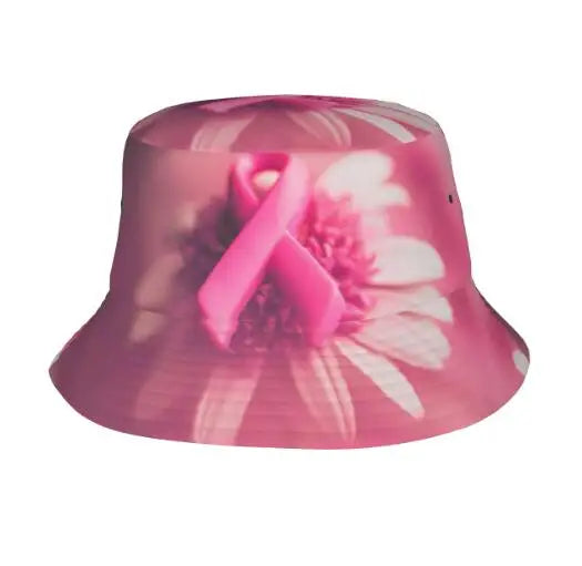 Breast Cancer Awareness Bucket Hat for Women Fashion