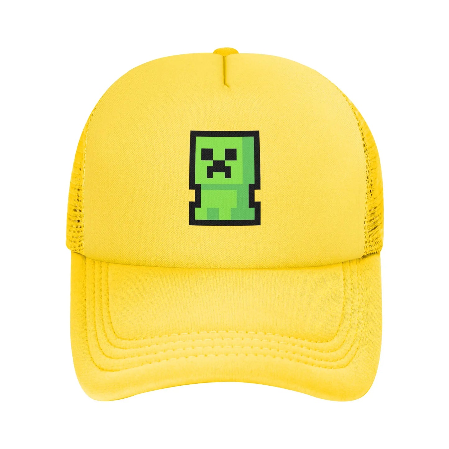Pixel Creepers Trucker Caps Unisex Dad Hat Sun Hats Dad Hat Baseball Caps