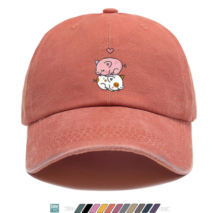 Cute Pig Print Baseball Cap