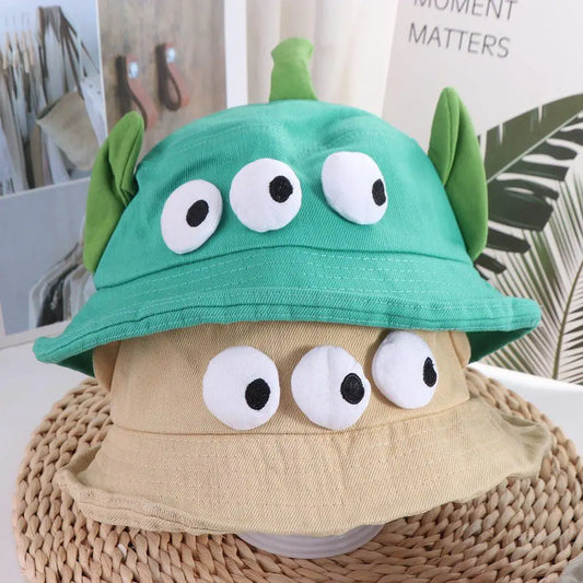Funny Foldable Three Eyes Bucket Hats