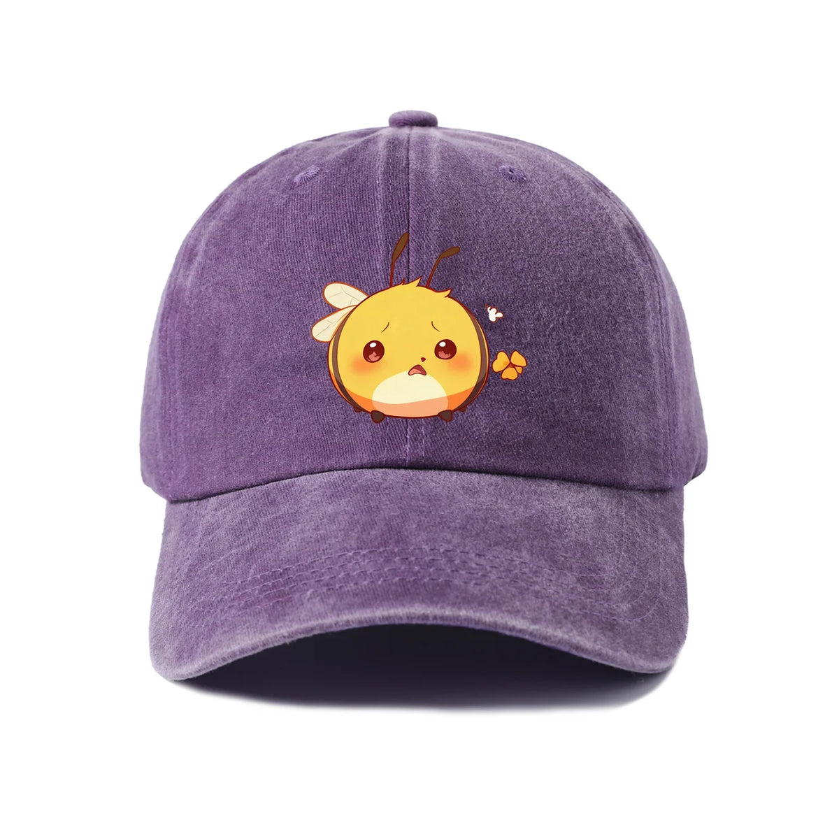 Orange Bird Vintage Washed Baseball Cap