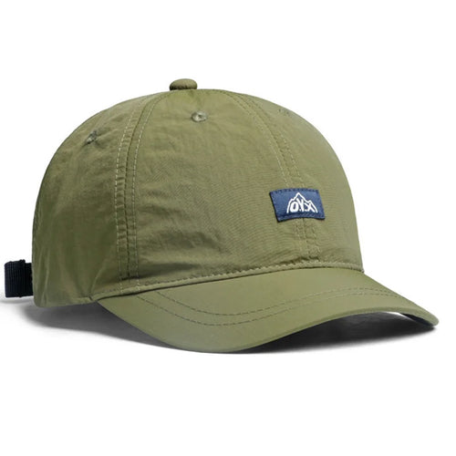 Unisex Retro Baseball Cap With Short Brim