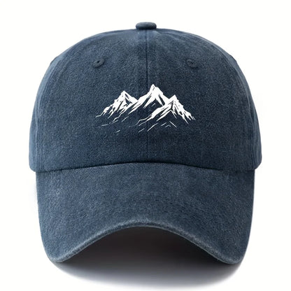 Men's Printed Mountain Baseball Cap