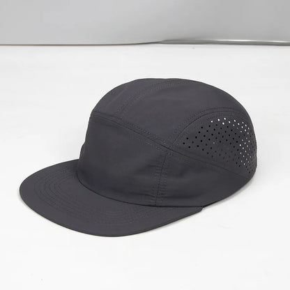 Quick Drying Nylon 5 Panel Snapback Hat For Men Women