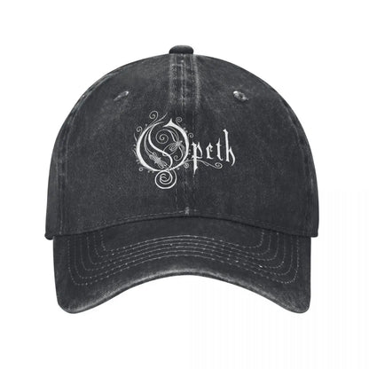 Casual Opeths Logo Death Metal Band Baseball Cap