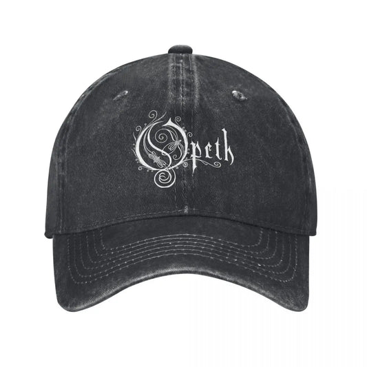 Casual Opeths Logo Death Metal Band Baseball Cap