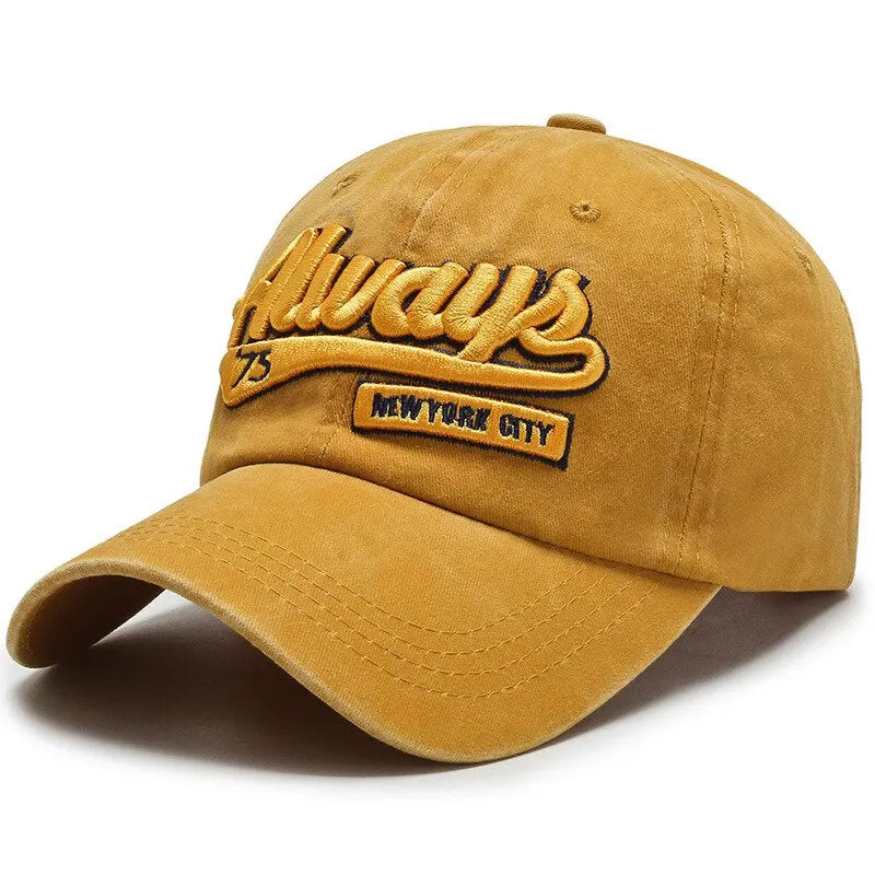 Fashion Outdoor Sports Cotton Baseball Cap For Women Men
