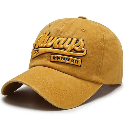 Fashion Outdoor Sports Cotton Baseball Cap For Women Men