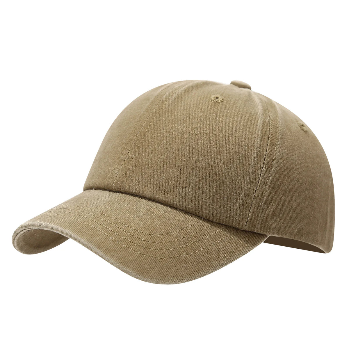 Washed Denim Baseball Cap