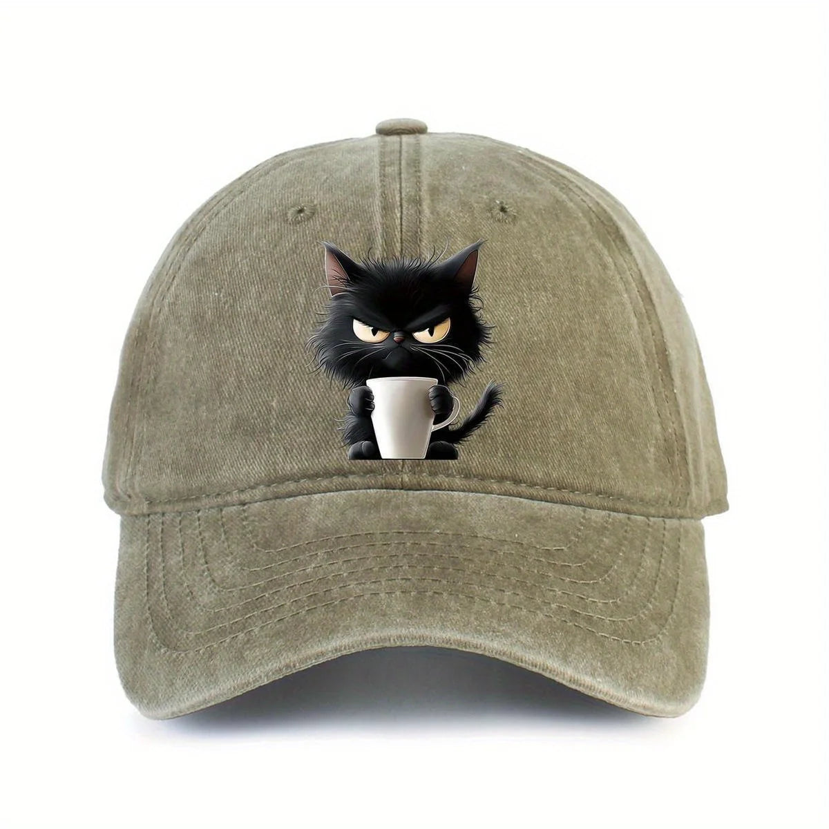 Cute Cat Print Baseball Cap