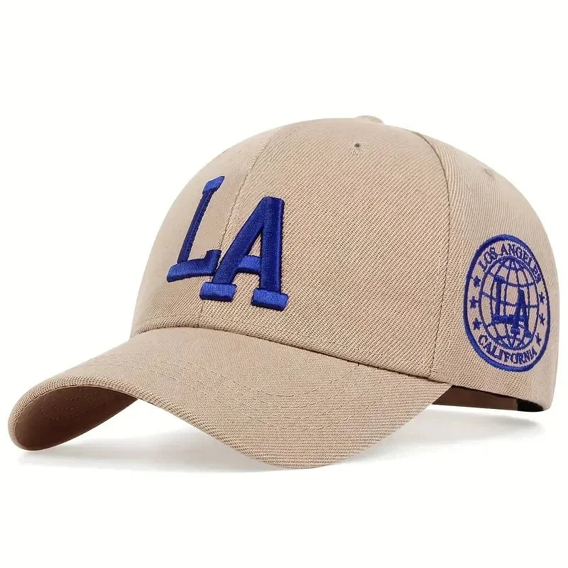 Unisex LA Letter Embroidery Baseball Caps