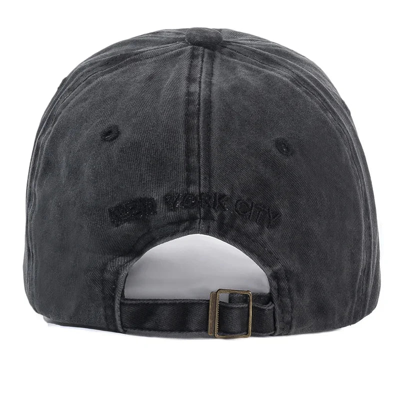 NEW YORK Washed Cotton Cap For Men Women Gorras Baseball Caps