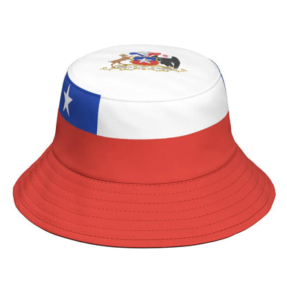 Chile Fisherman Hats Custom Made Name Number Team Logo Bucket Cap