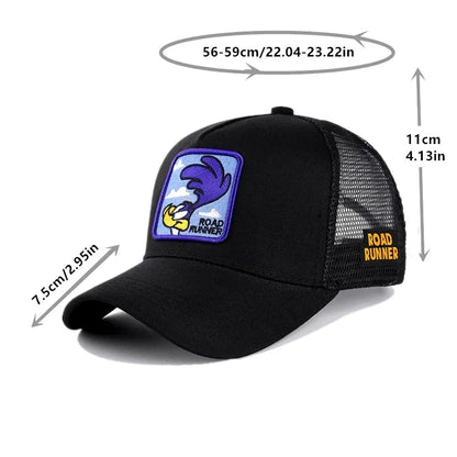New Brand Anime BUNNY TAZ DUCK Cotton Baseball Cap