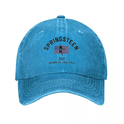 Vintage Bruce USA Springsteen Baseball Caps