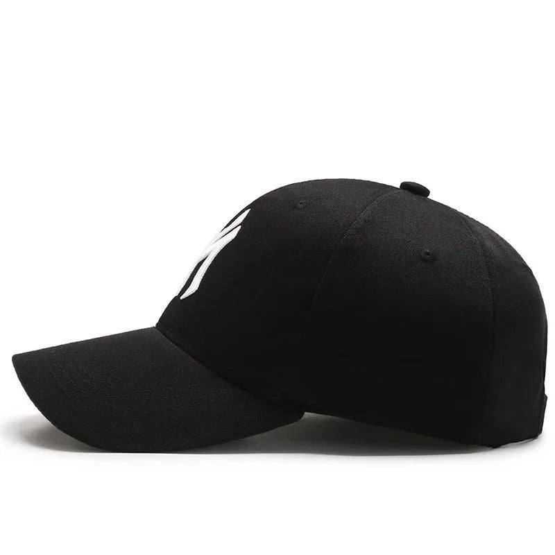 Unisex MY Letter Embroidery Baseball Caps Spring And Autumn