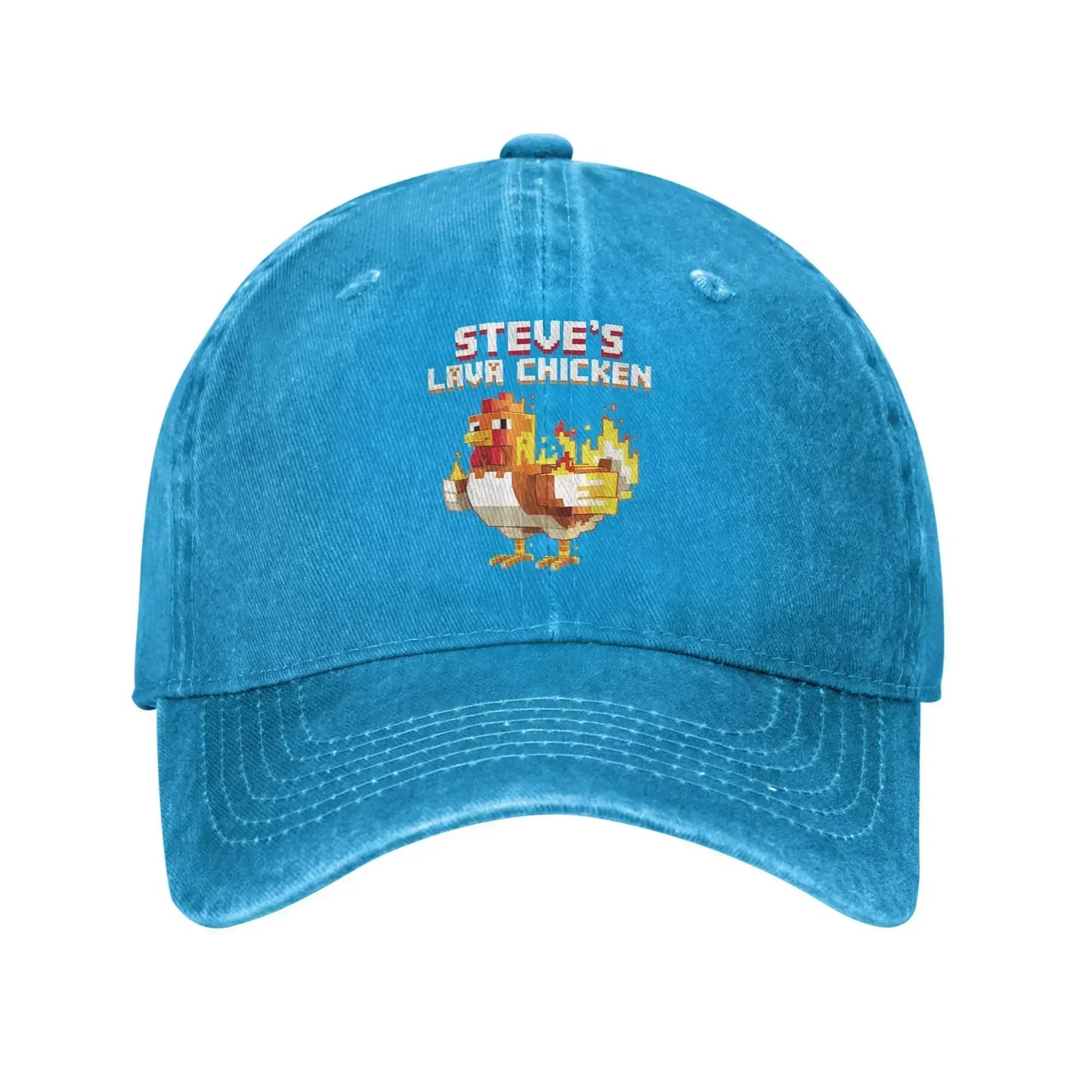 New Chicken Jockey Printed Cap Cotton Baseball Cap