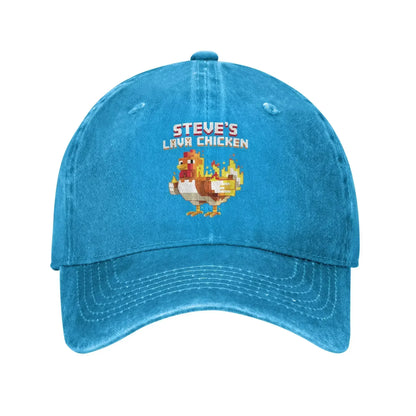 New Chicken Jockey Printed Cap Cotton Baseball Cap