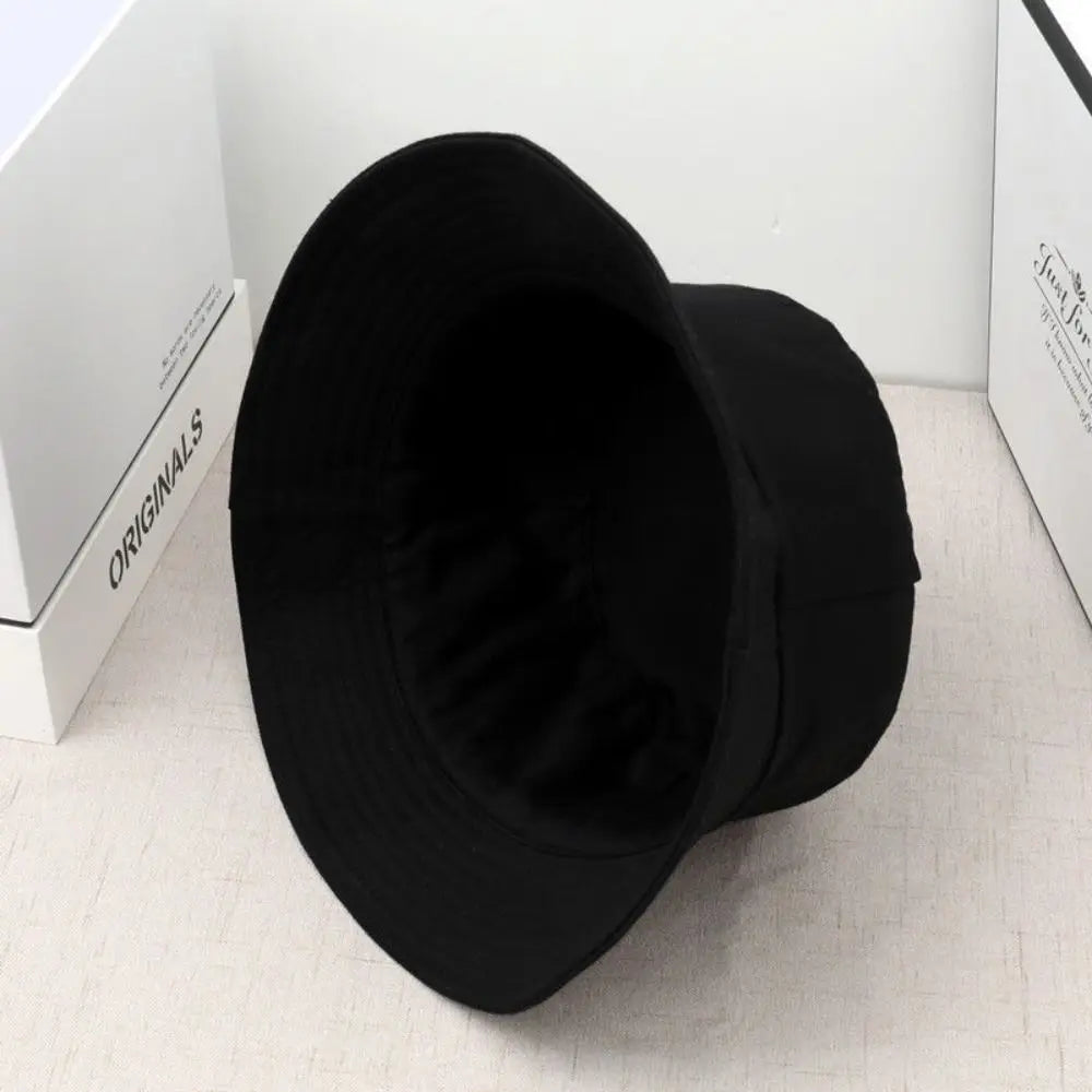 Foldable Double-sided Bucket Hat Summer Sun Hat