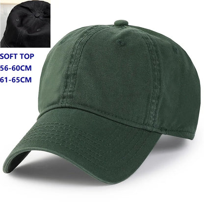 Oversize XXL 100% Cotton Baseball Cap