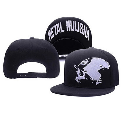 Metal Mulisha Men Women Baseball Cap Skull Embroidery Snapback Cap Hip Hop Hat