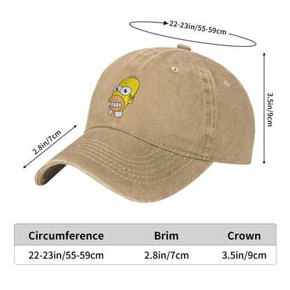 Vintage Mr. Sparkle Simpson Baseball Caps