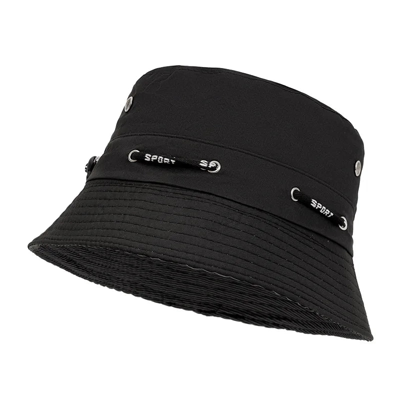 Summer Breathable Mesh Small Basin Hat Bucket Hat