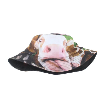 3D Printing Animal Bucket Hat For Women Men