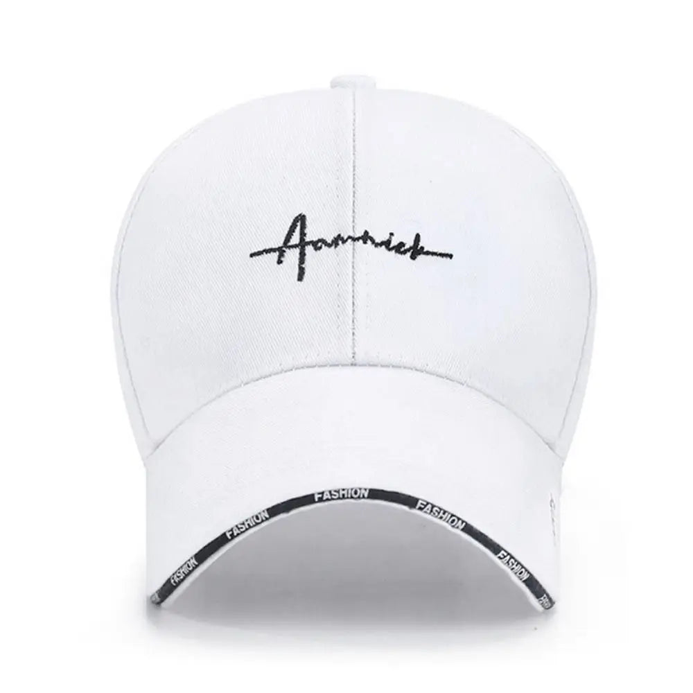 UV Protection Adjustable Sun Hats Cotton Solid Color Baseball Cap Sun Cap Men