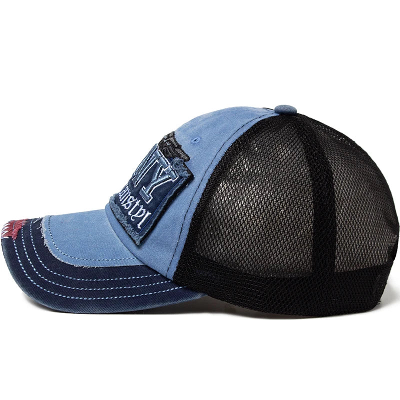 CNTANG Fashion Mesh Men's Baseball Cap