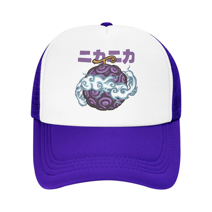 Devil Fruit Gomu Gomu Mesh Baseball Caps