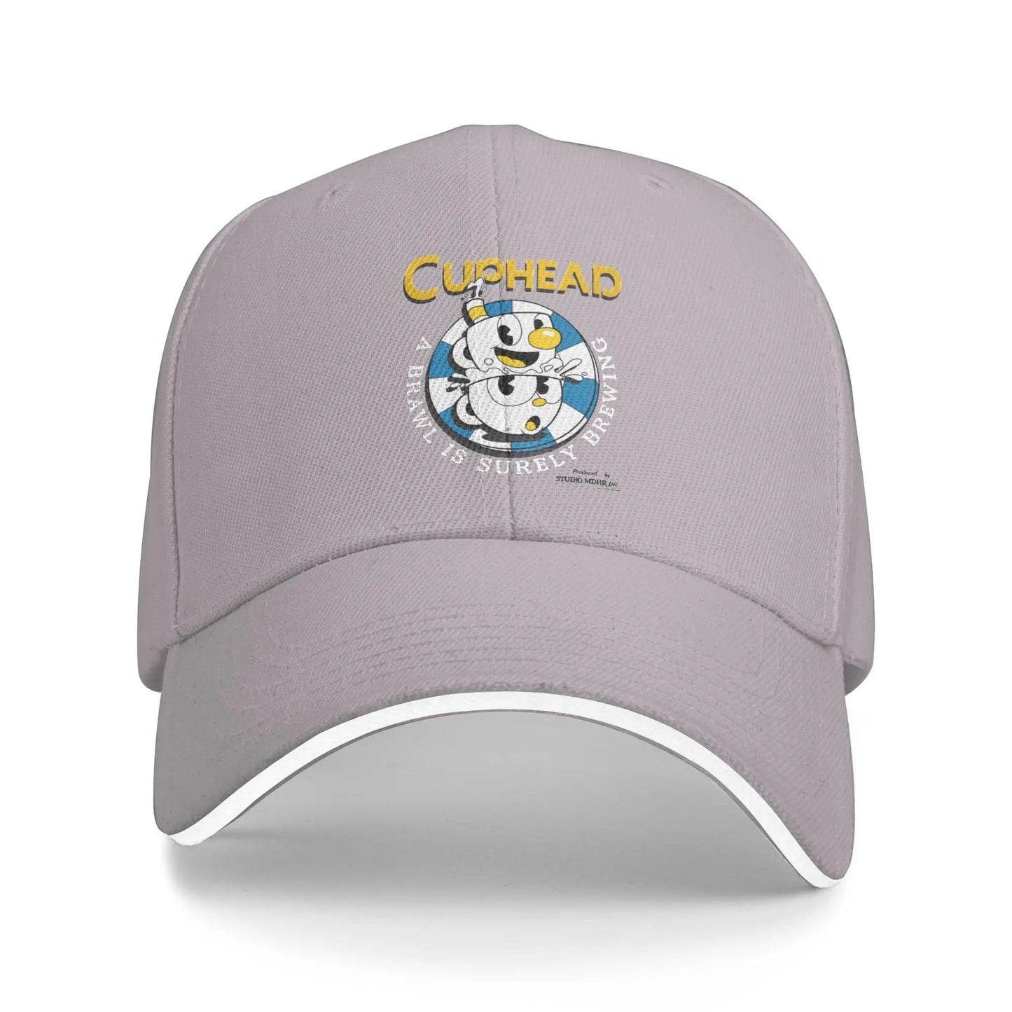 Cuphead A Brawl is Surely Brewing Baseball Cap