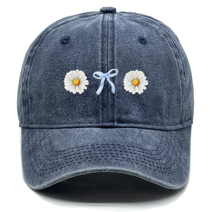 Flower Print Snapback Baseball Cap Flower Hat