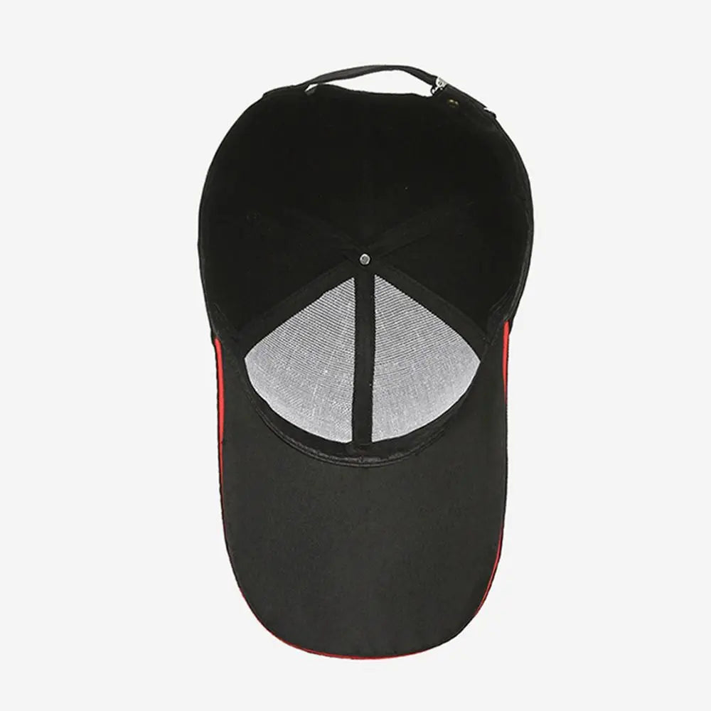Casual Adjustable Baseball Cap Long Brimmed Solid Color Sun Hat