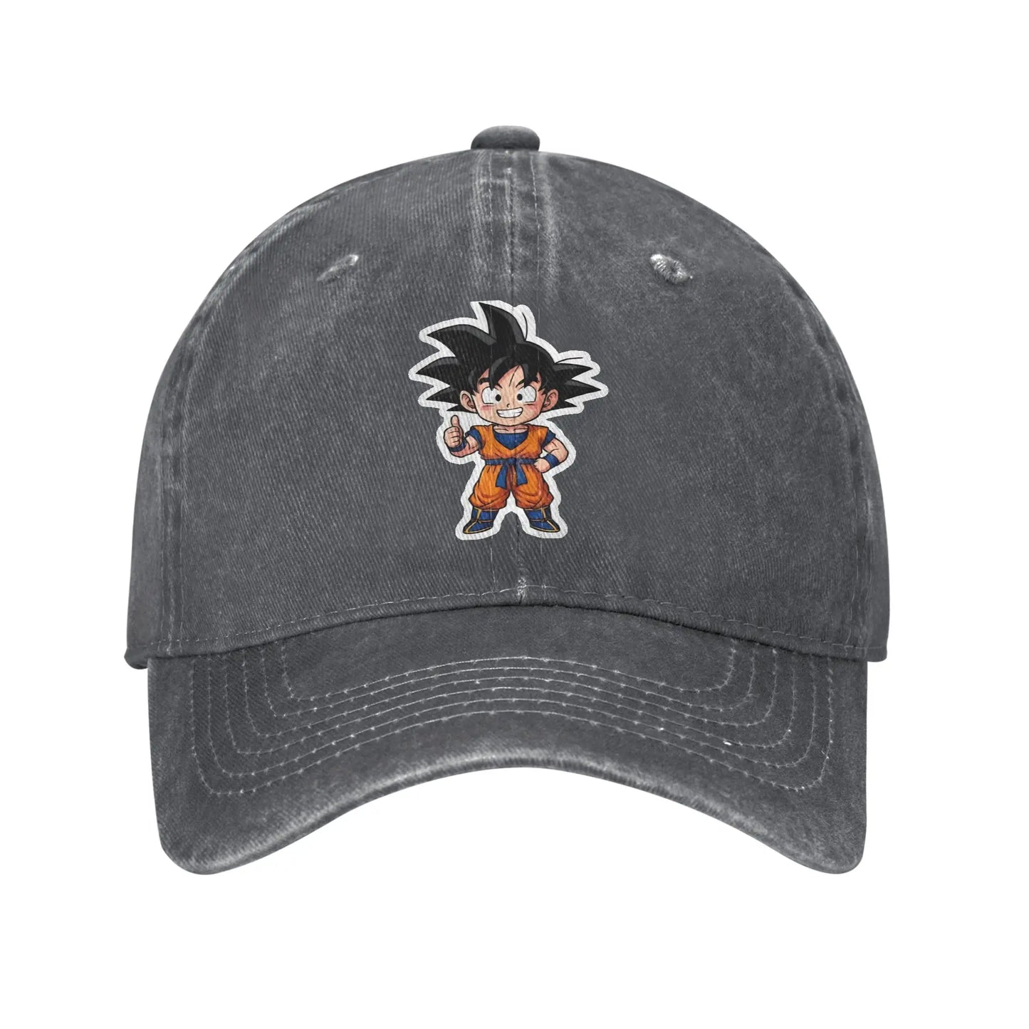 Anime Dragon Ball Song Goku Washed Baseball Cap