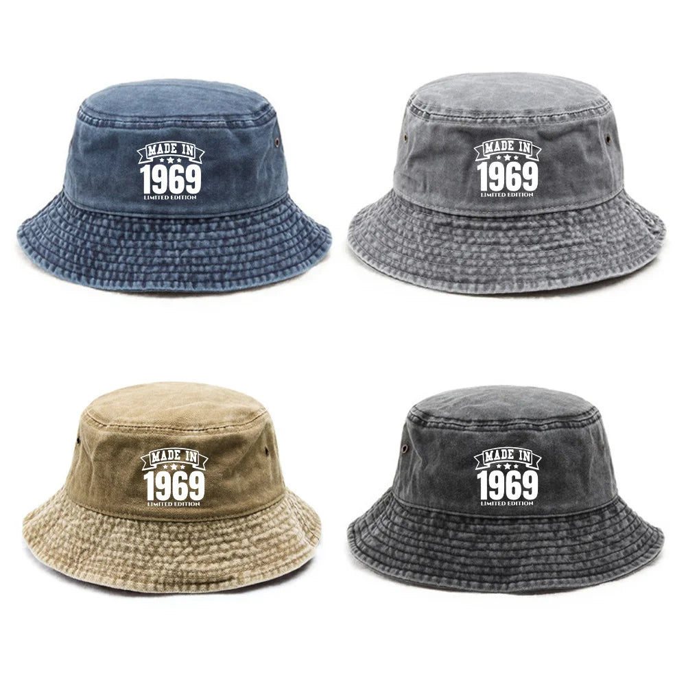 One Piece of a Vintage 1969 Cap Bucket Hat